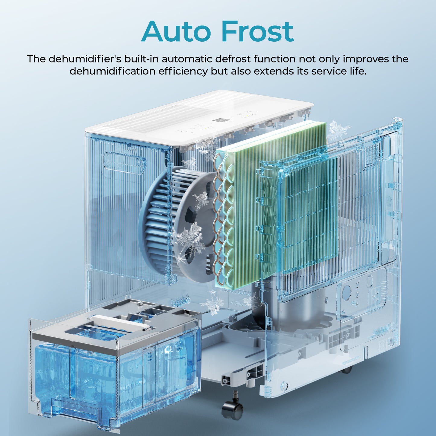 Simzlife 4500 Sq.Ft Energy Star Dehumidifier for Basement with Drain Hose,50 Pint to 110 Pint Large Dehumidifier with 1.59 Gallon Water Tank and Auto Shut-off and 4 Operation Modes for Home