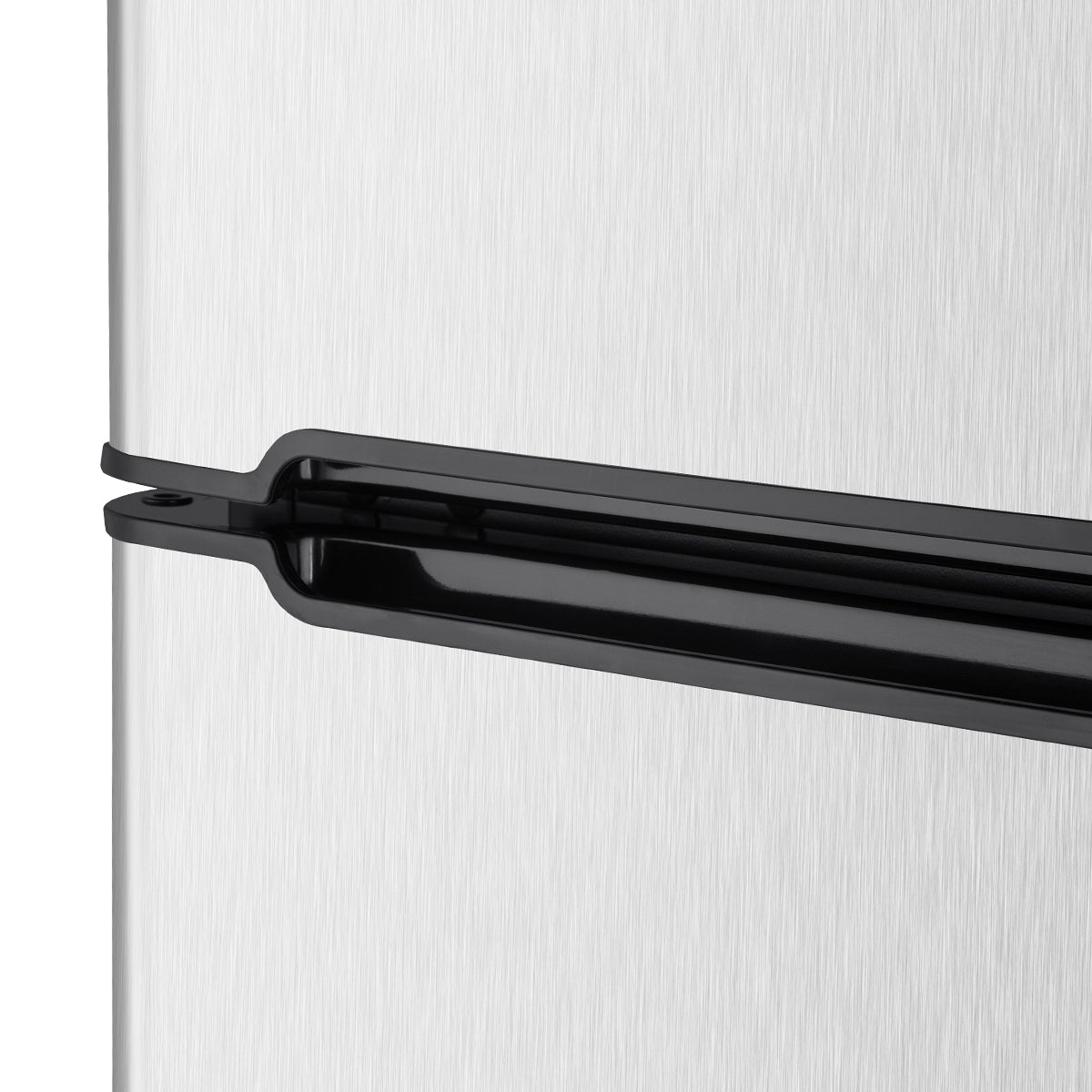 Simzlife 3.2 Cu ft Two Door Mini Refrigerator with Freezer, Compact Small Fridge Adjustable Removable Shelves