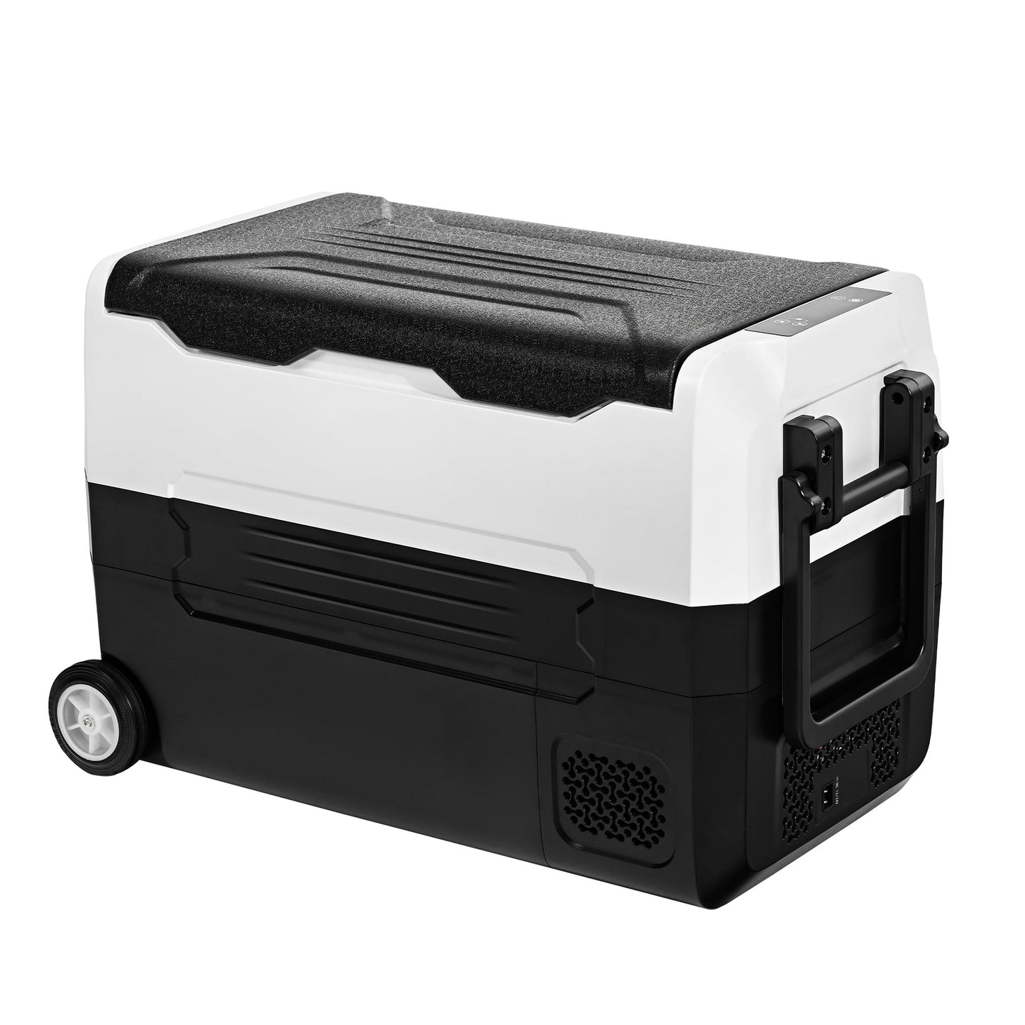 Simzlife 12 Volt Refrigerators, -4℉~68℉, 48 Quart Portable Mini Fridge Electric Cooler 12/24V DC & 120-240V AC, Car Fridge for Car, RV, Camping, Travel, Fishing, Outdoor or Home