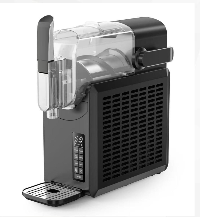 SLUSHi 72 oz Professional Frozen Drink Maker, 3 Preset Settings Slushie Machine