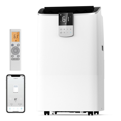 SIMZLIFE 12000 BTU Portable Air Conditioner with WIFI for Room, Portable AC Unit