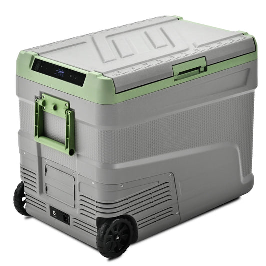Simzlife 12 Volt Refrigerator, 59QT(55L) Portable Car Refrigerator, -4℉~68℉, 12/24V DC & 110-240V AC