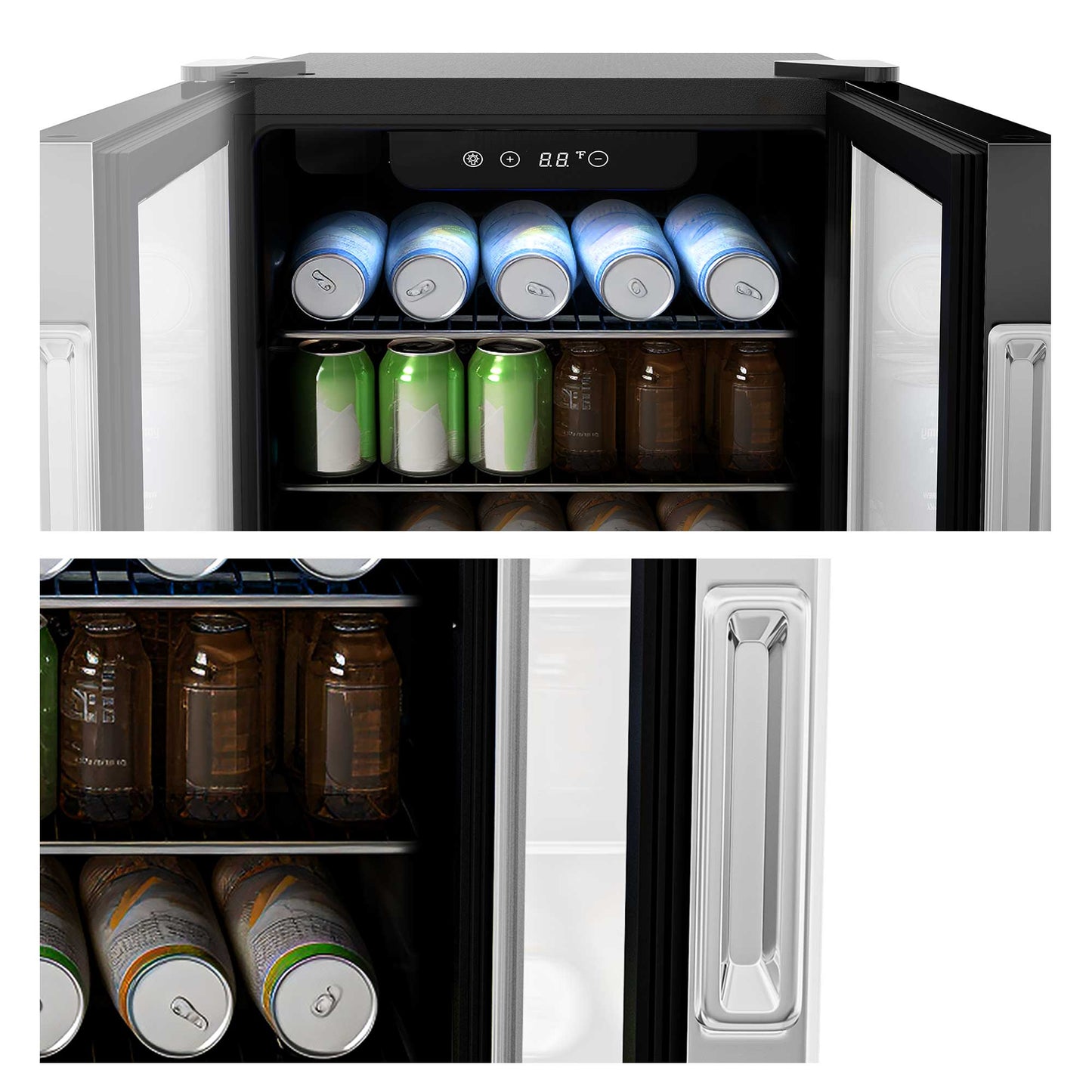 126L Mini Refrigerator Stand Portable Small Size Refrigerator - China Mini  Refrigerator and Mini Refrigerator Price price