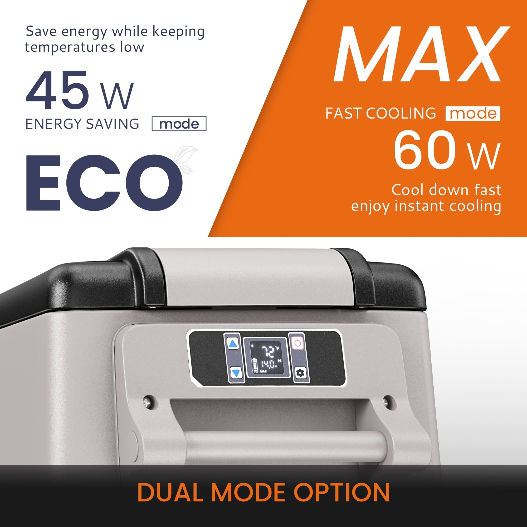 35L Portable Car Refrigerator Freezer – 12/24V DC & 110-240V AC, Camping, Outdoor, CF35