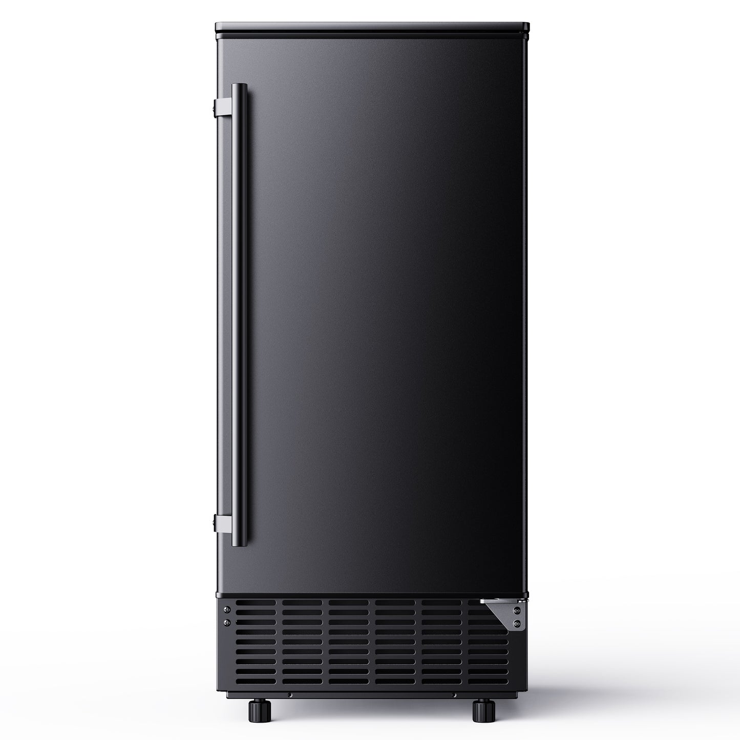 SIMZLIFE Built-in Commercial Ice Maker 80Lbs/24H, Under Counter or Freestanding, Self-Cleaning, Kitchen & Bar, Black