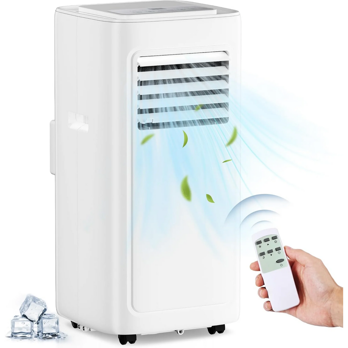 Simzlife 8,000 BTU Portable Air Conditioner Floor Room AC Unit with Co Simzlife 8,000 BTU Portable Air Conditioner Floor Room AC Unit with Co