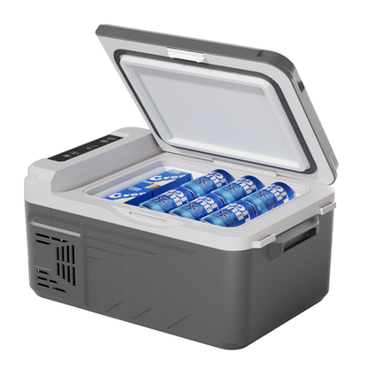 Simzlife 12 Volt Refrigerator, 11 Quart (10L) Car Fridge, Car Refrigerator -4℉~68℉, Portable Freezer for RV, Camping, Travel
