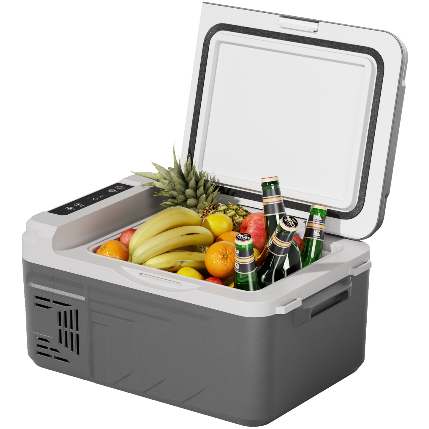 Simzlife 12 Volt Refrigerator, 11 Quart (10L) Car Fridge, Car Refrigerator -4℉~68℉, Portable Freezer for RV, Camping, Travel
