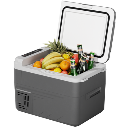 Simzlife 12 Volt Refrigerator, 16 Quart (15L) Car Fridge, Car Refrigerator -4℉~68℉, Portable Freezer for RV, Camping, Travel