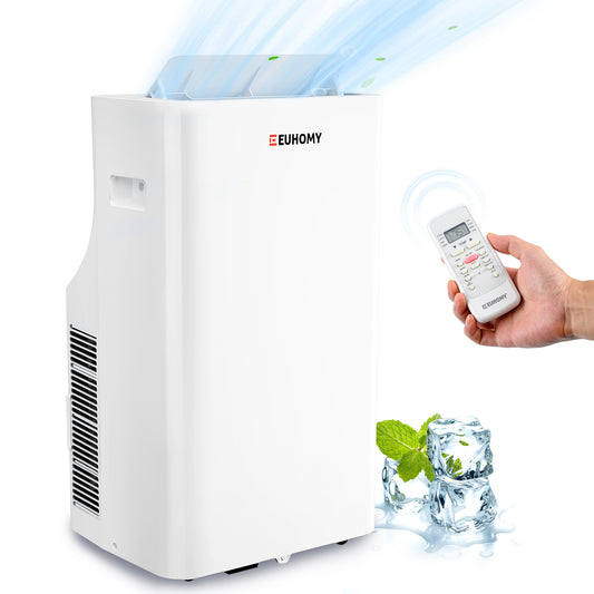 Simzlife 14,000 BTU Portable Air Conditioner,Portable Indoor Air Cooler with Remote Contro