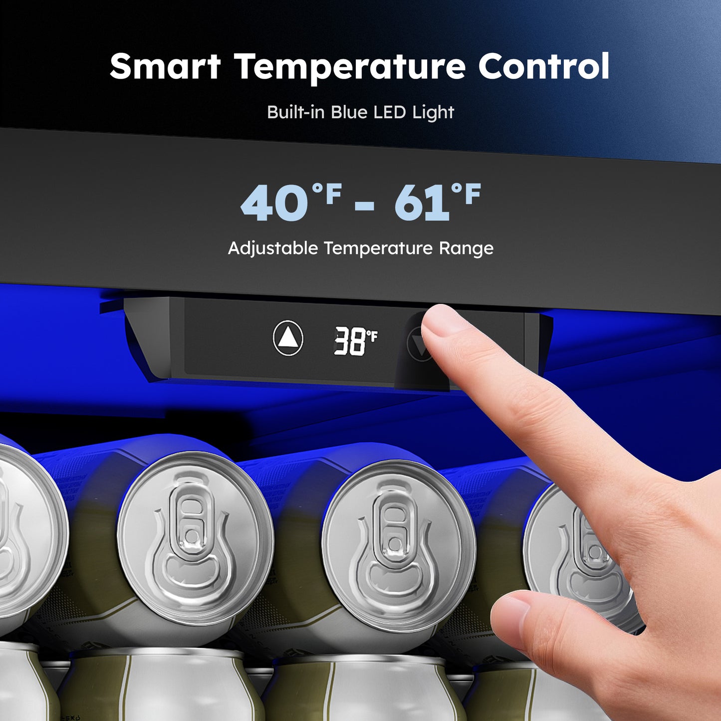 Simzlife 24 Cans Mini Beverage Refrigerator & Portable Wine Cooler Refrigerator with Glass Door, Mini Countertop Wine Fridge for Home/Office/Bar,Black