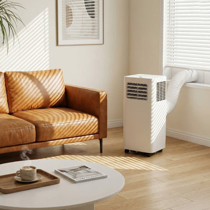 SIMZLIFE 14000 BTU Portable Air Conditioner with WIFI and Remote Control,Small AC Unit