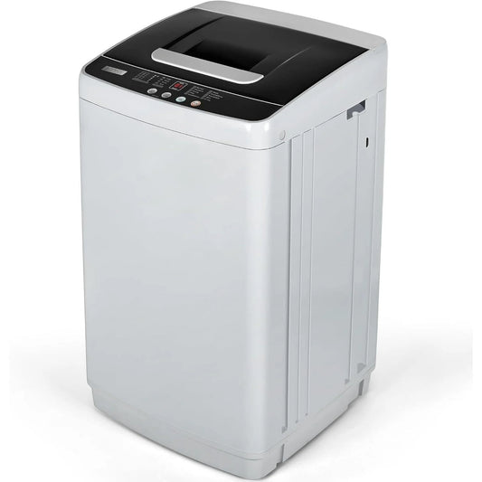 Simzlife Portable Washing Machine 8.8LBS with LED Display，Compact Washer