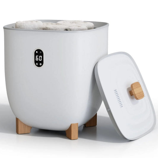 Simzlife Luxury Towel Warmer, Electric Hot Towel Warmer Bucket, Towel Dehumidifier